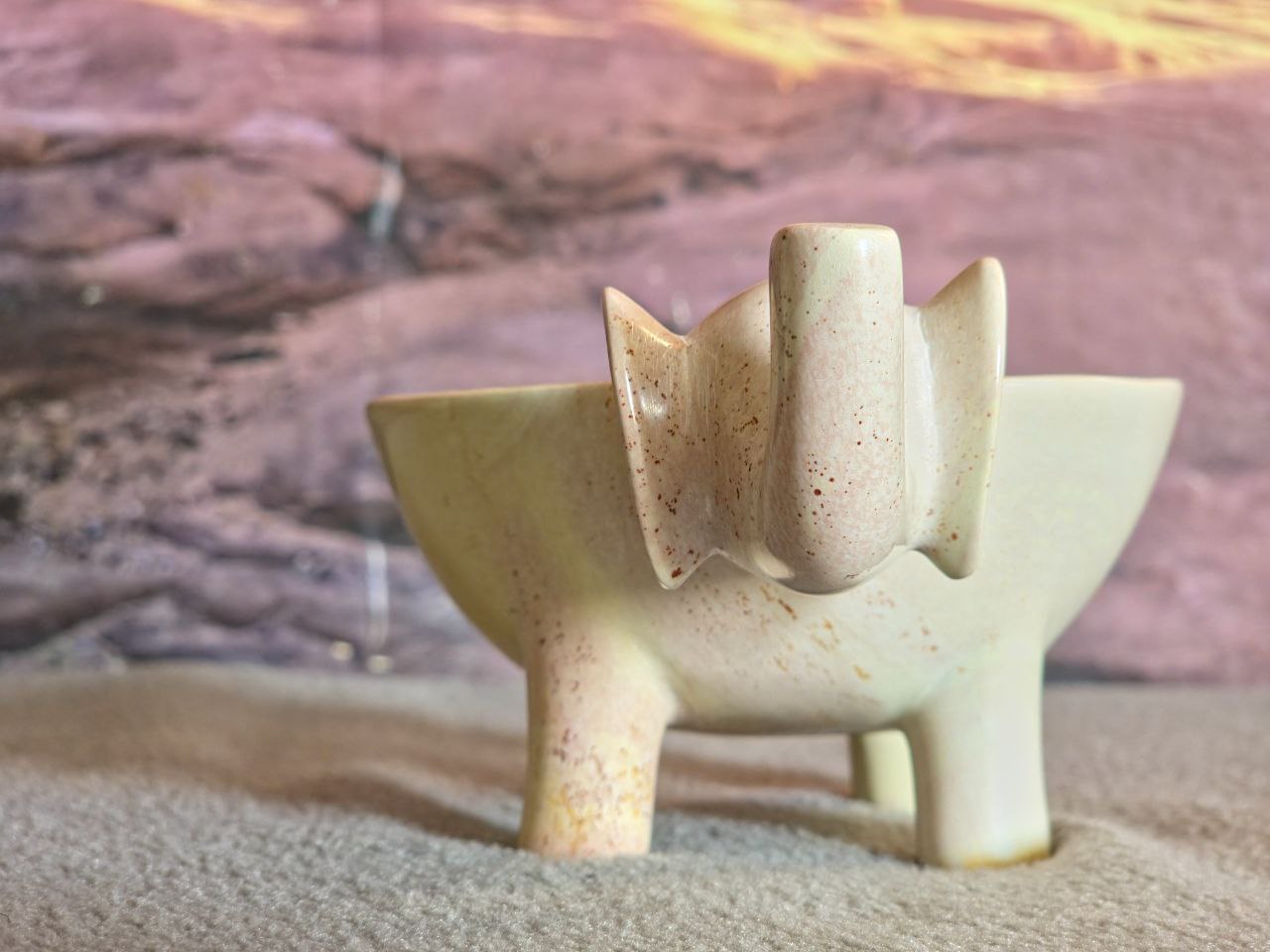 6" Elephant Key Bowl