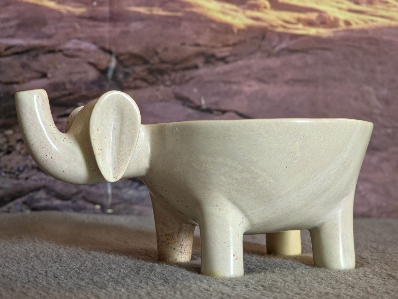 6" Elephant Key Bowl