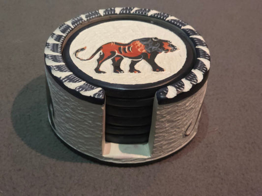 Lion Coaster Set