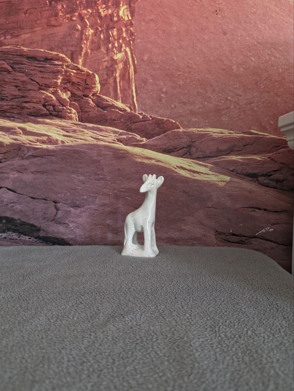 4" Red Spotted Giraffe - Small