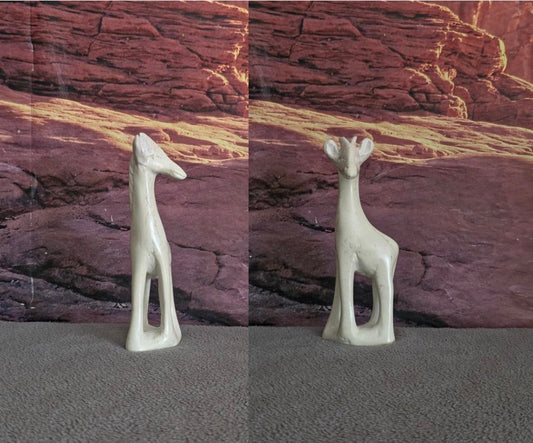 6" White Giraffe - Medium