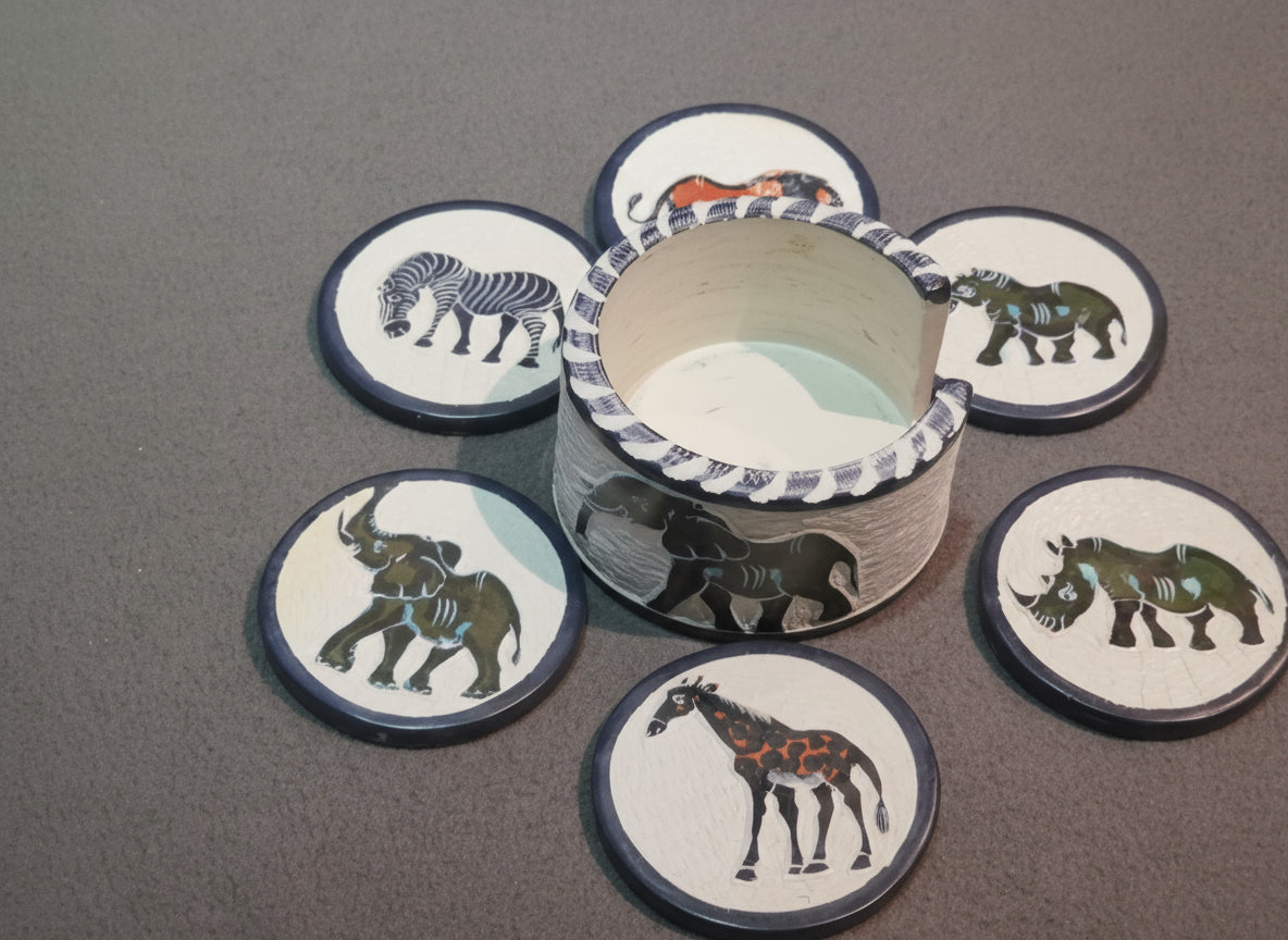 Elephant Coaster Set