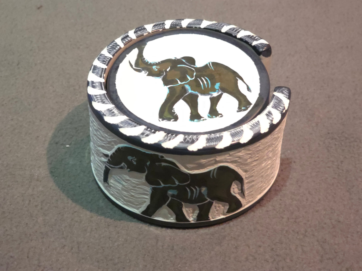 Elephant Coaster Set